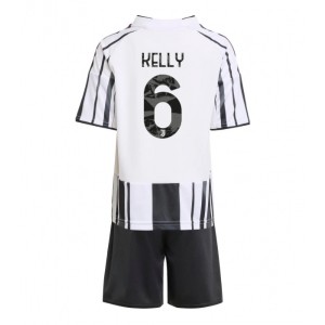 Fotbalové Dres Juventus Lloyd Kelly #6 Dětské Domácí Oblečení 2025-26 Krátký Rukáv (+ trenýrky)